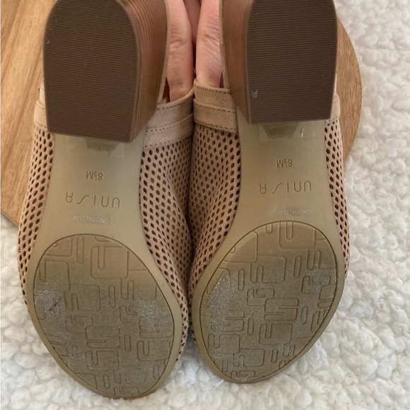 Unisa Unipalo women’s mesh block heel booties sandals, size 8.5 - Picture 9 of 10